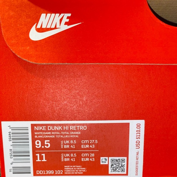 Nike Sb Dunk High “Kentucky” - Picture 6 of 8